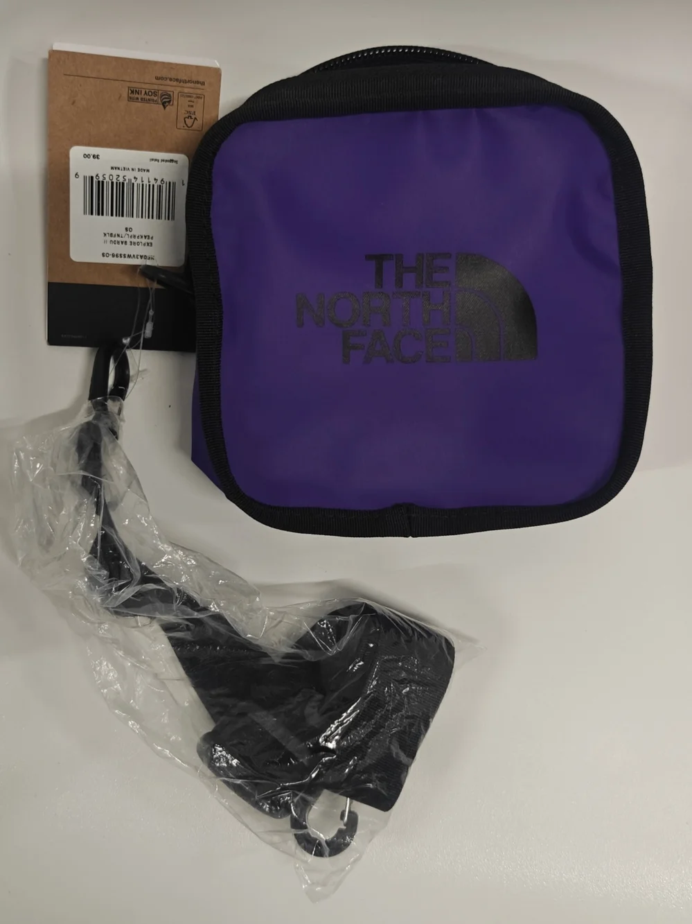The North Face Explore Bardu II Crossbody bag, peak purple